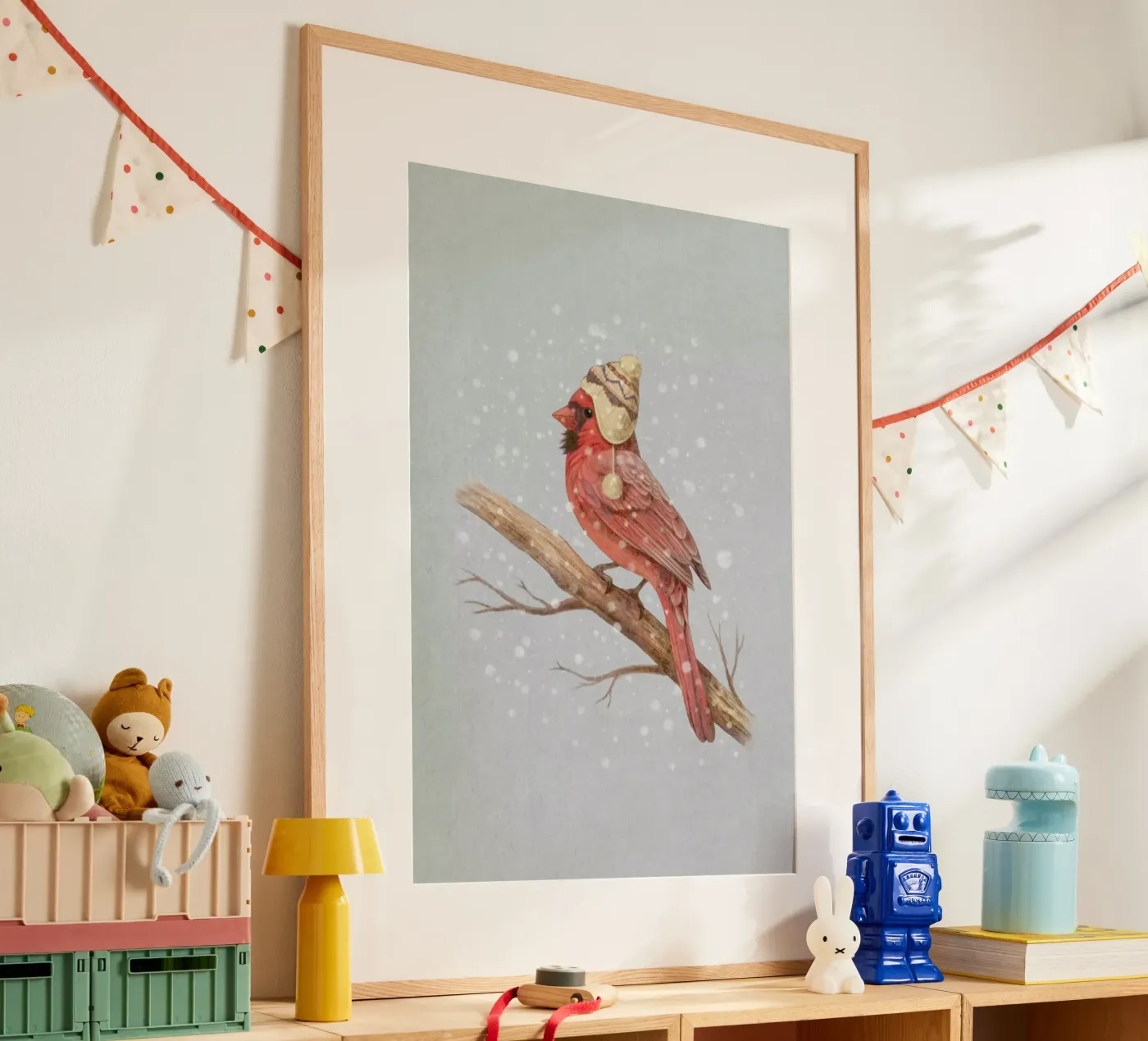 First snow Poster von Terry Fan