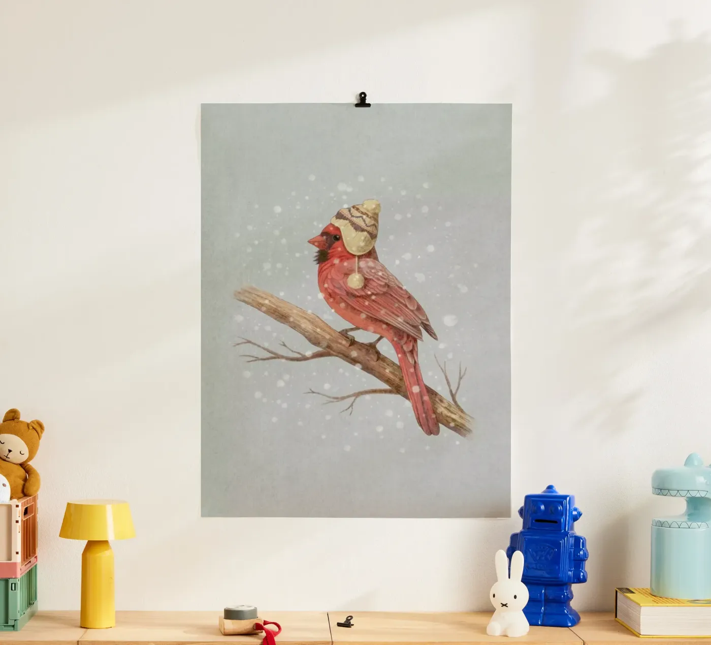 First snow Poster von Terry Fan