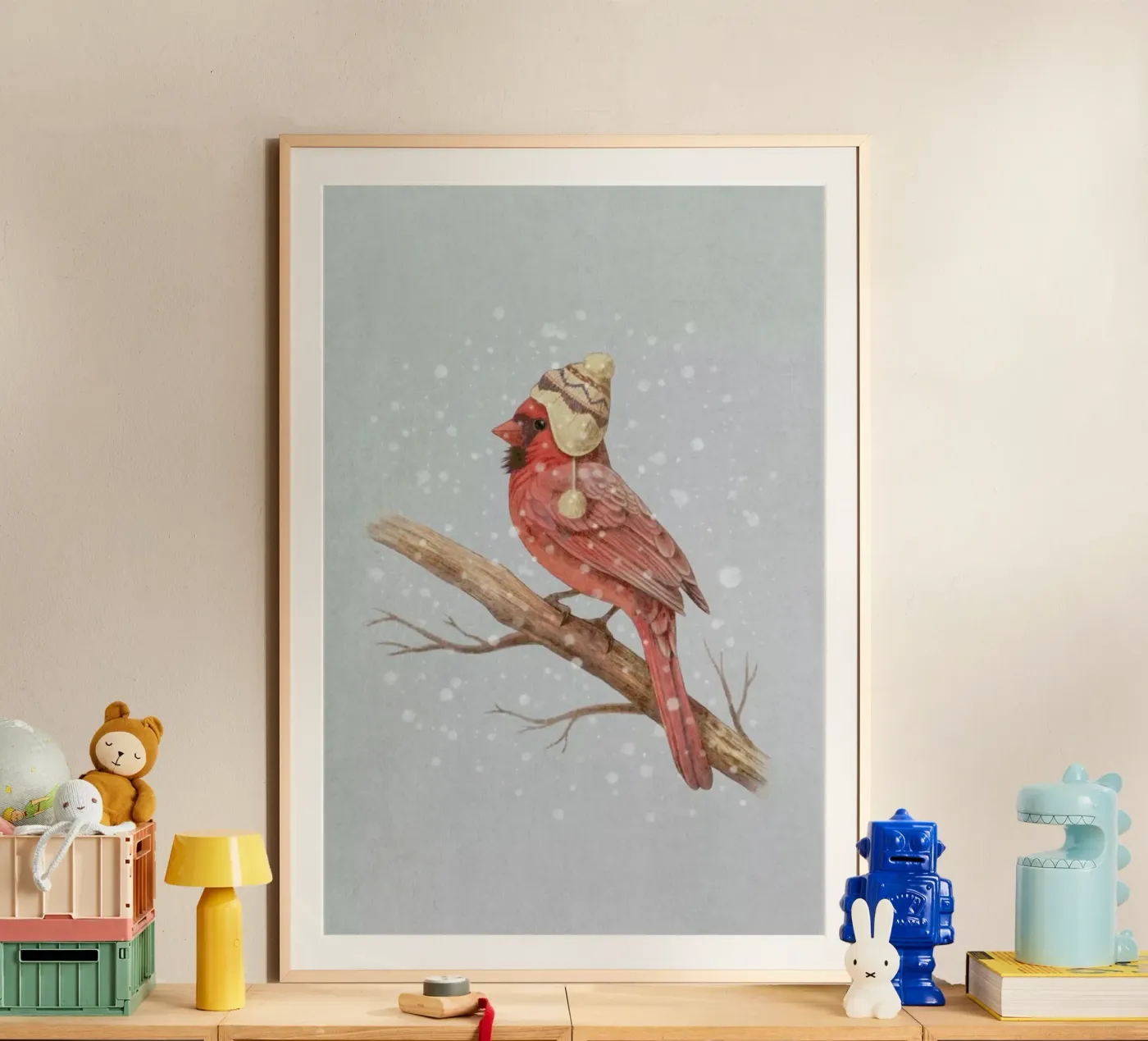 First snow Poster von Terry Fan