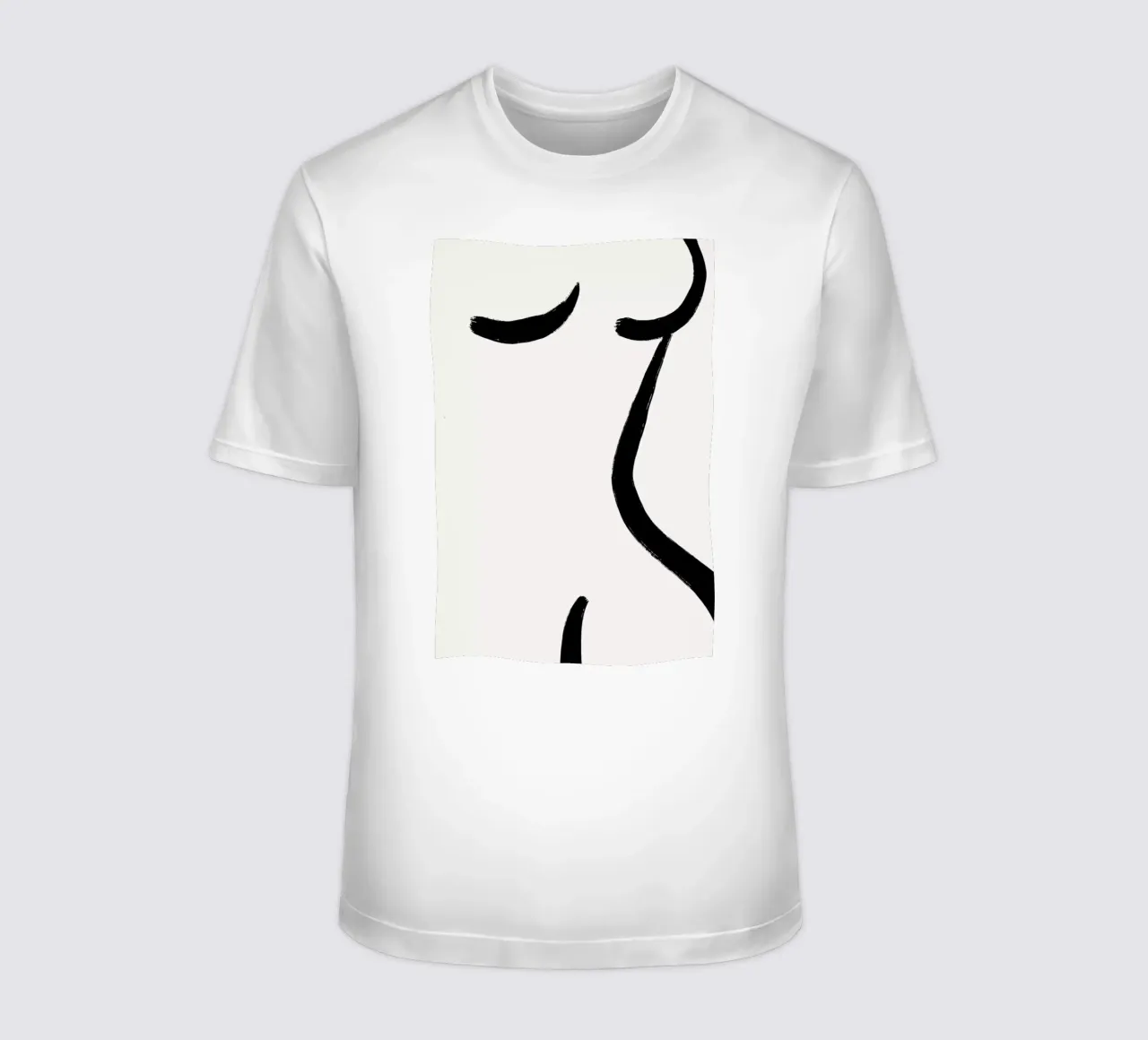 Curve 2 t-shirt da Graphite