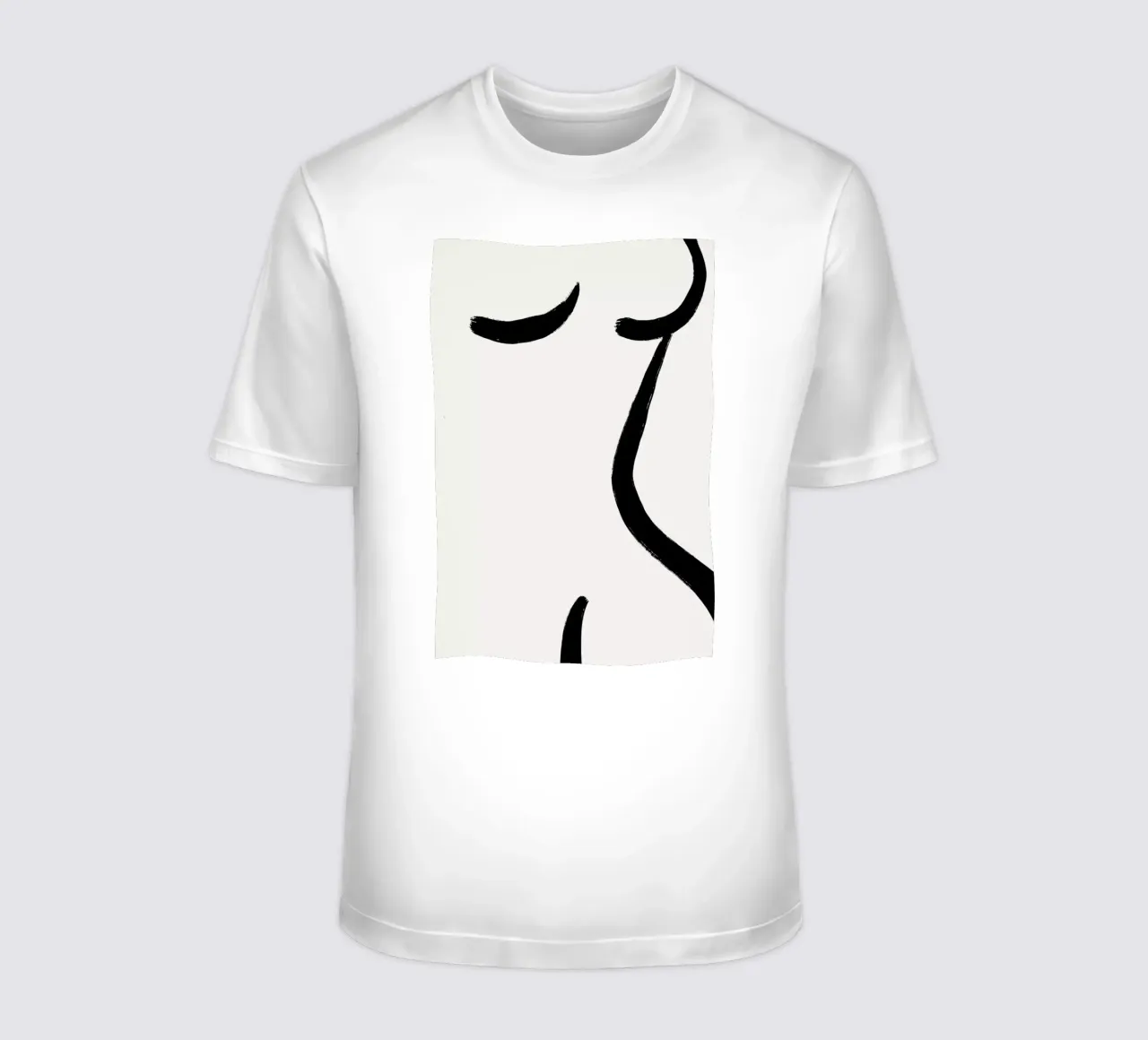 Curve 2 t-shirt da Graphite