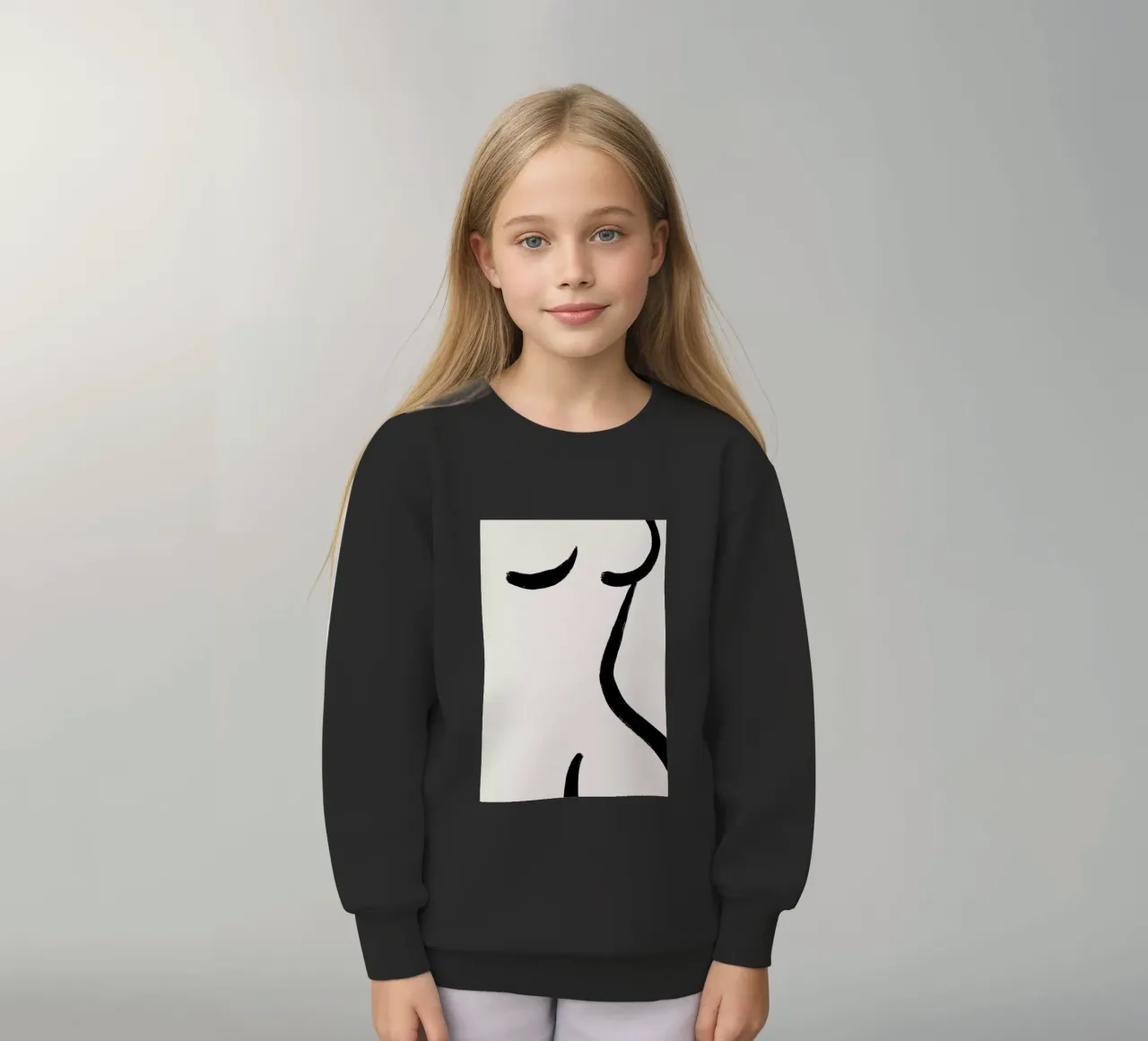 Curve 2 felpa bambino da Graphite