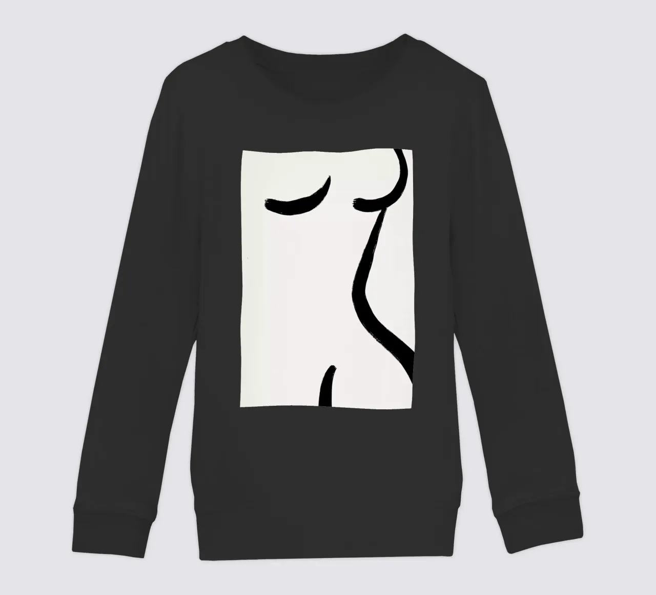 Curve 2 felpa bambino da Graphite