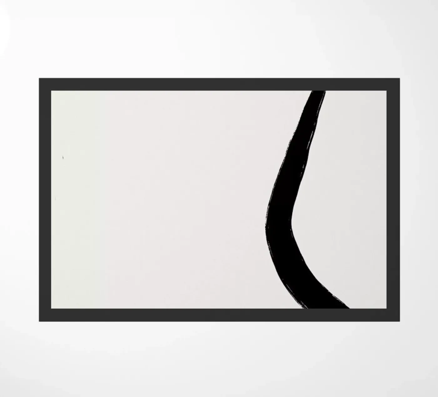 Curve 2 doormat by Graphite