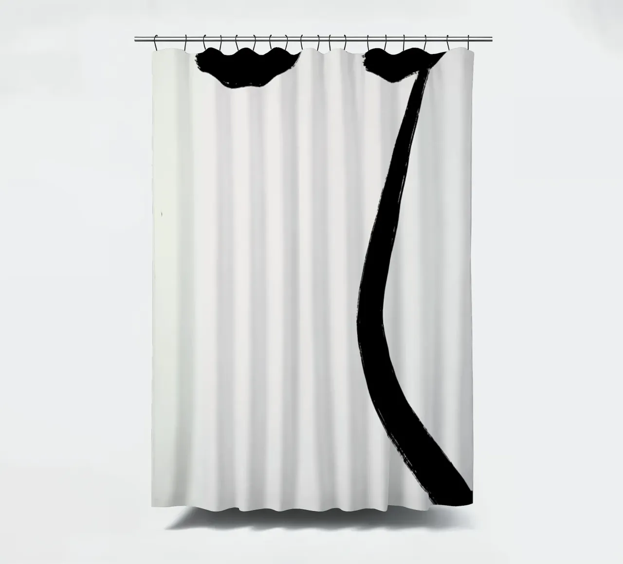 Curve 2 tenda da doccia da Graphite