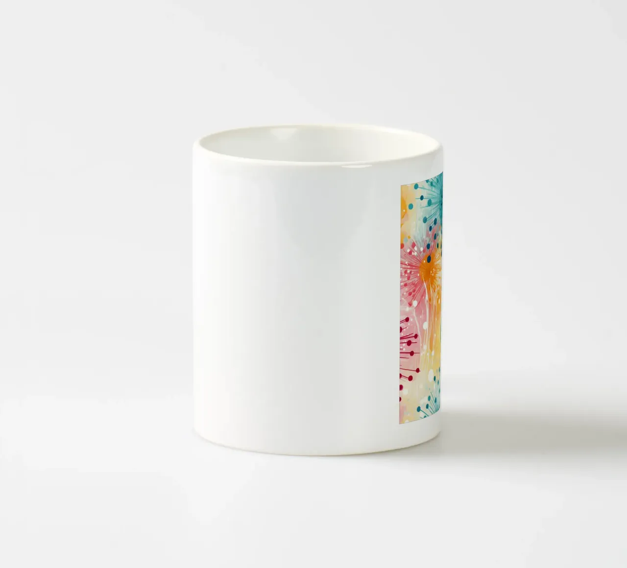Denti di leone in fiore tazza in ceramica da Botanical Pattern House