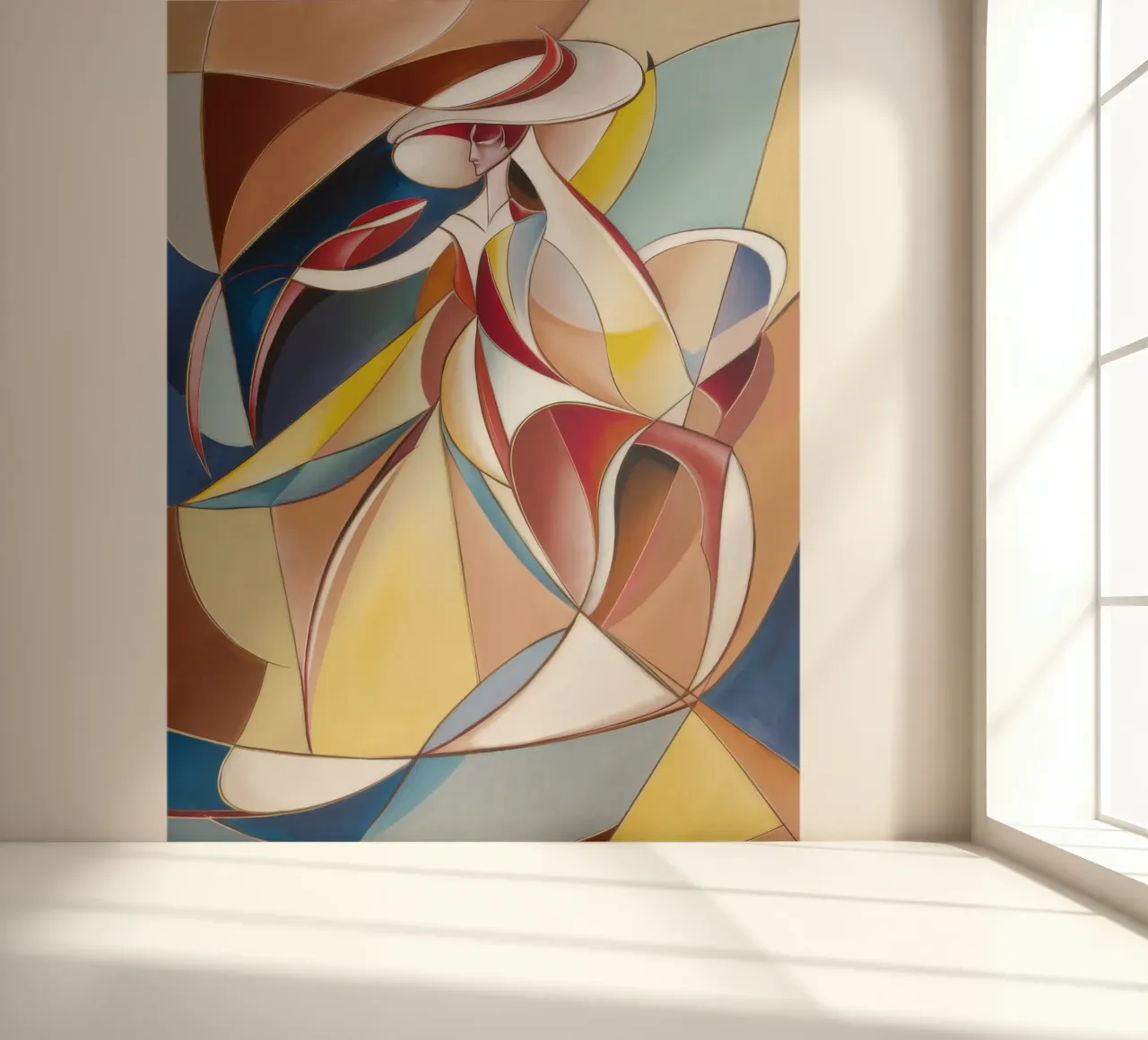 Dynamische harmonie fotobehang van Crimson Whisper