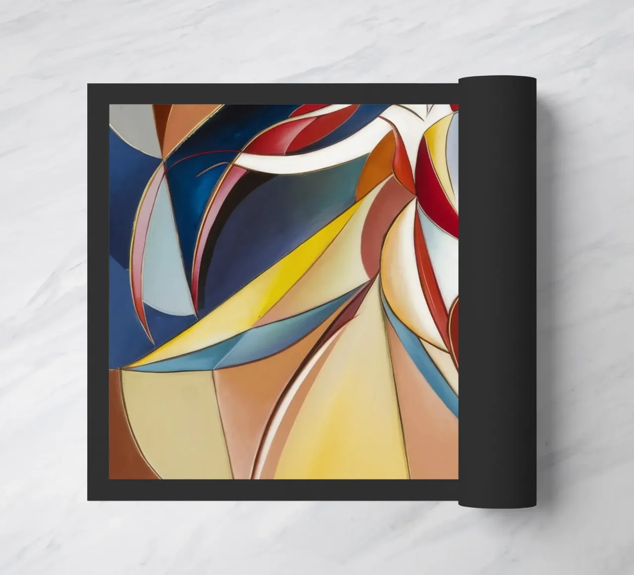 Dynamic Harmony doormat by Crimson Whisper