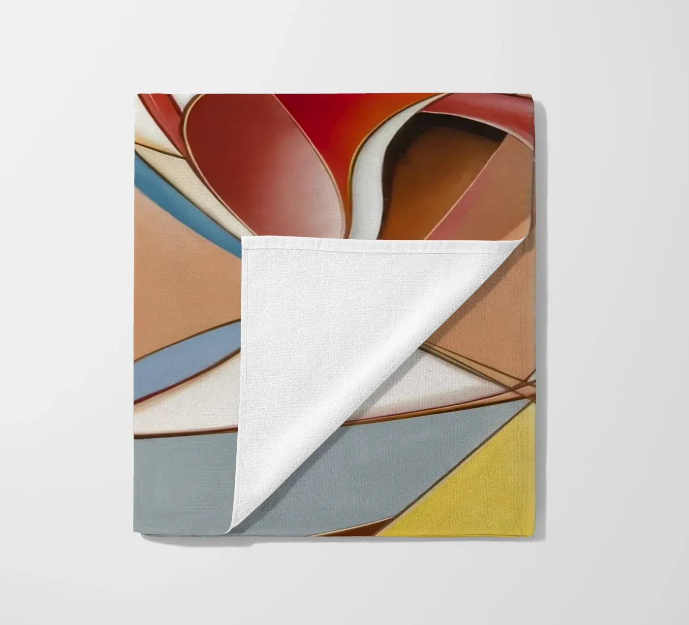 Dynamic Harmony beach towel by Crimson Whisper
