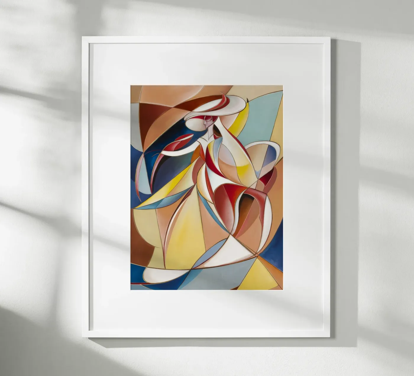 Dynamische harmonie poster van Crimson Whisper