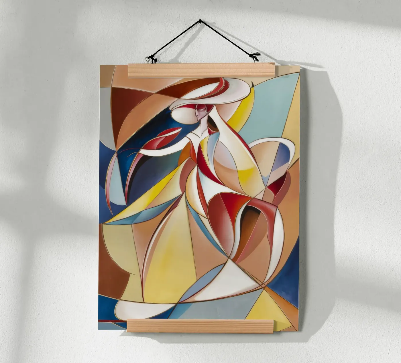 Dynamische harmonie poster van Crimson Whisper