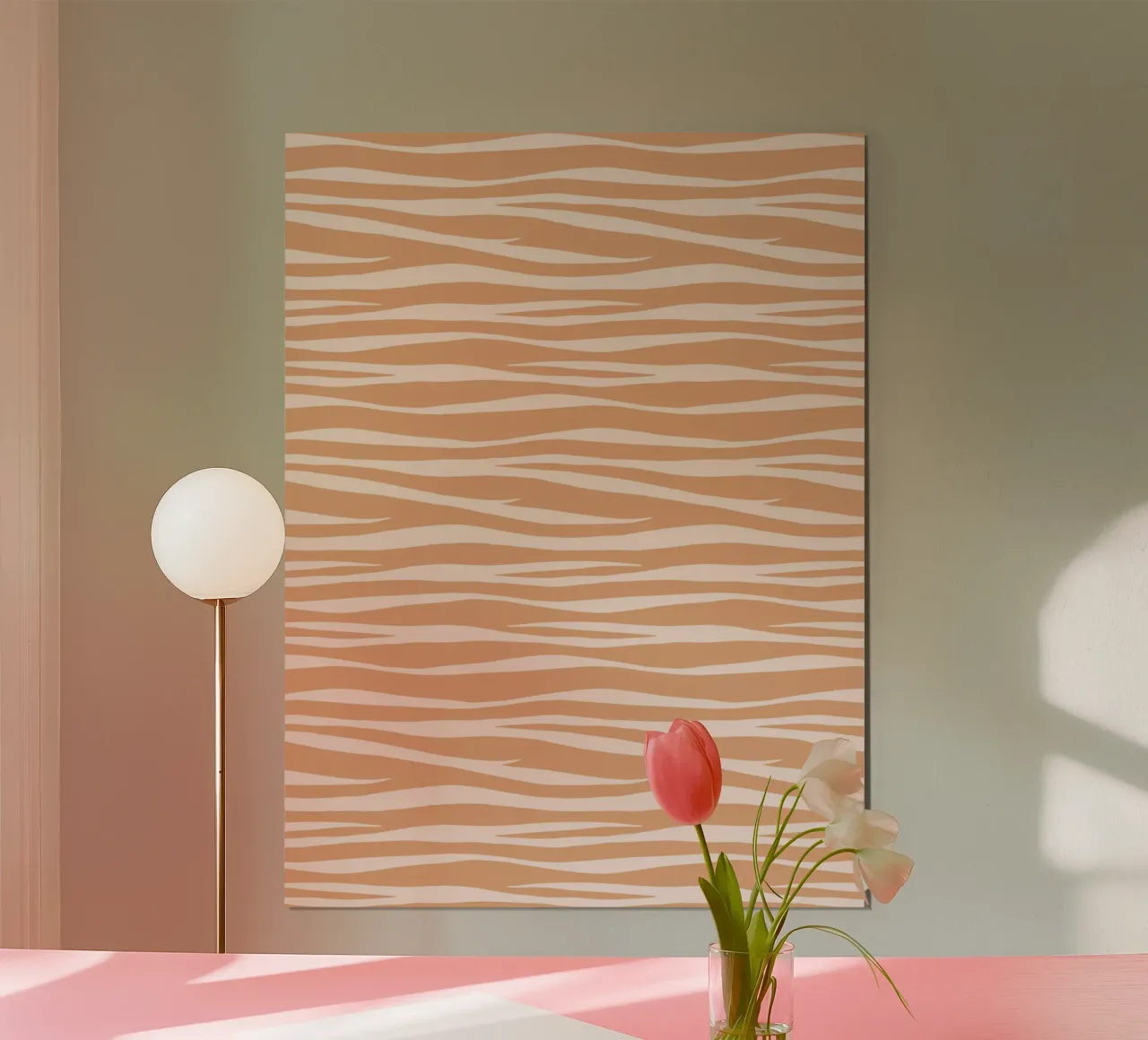 Zebra Print Toffee Caramel hahnemühle by SilverPegasus