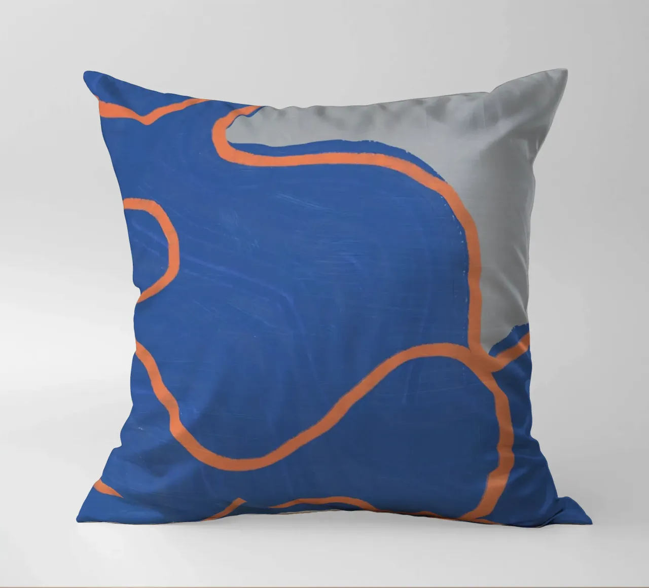 Grande astratto - Flusso di colore cuscino da Little Dean