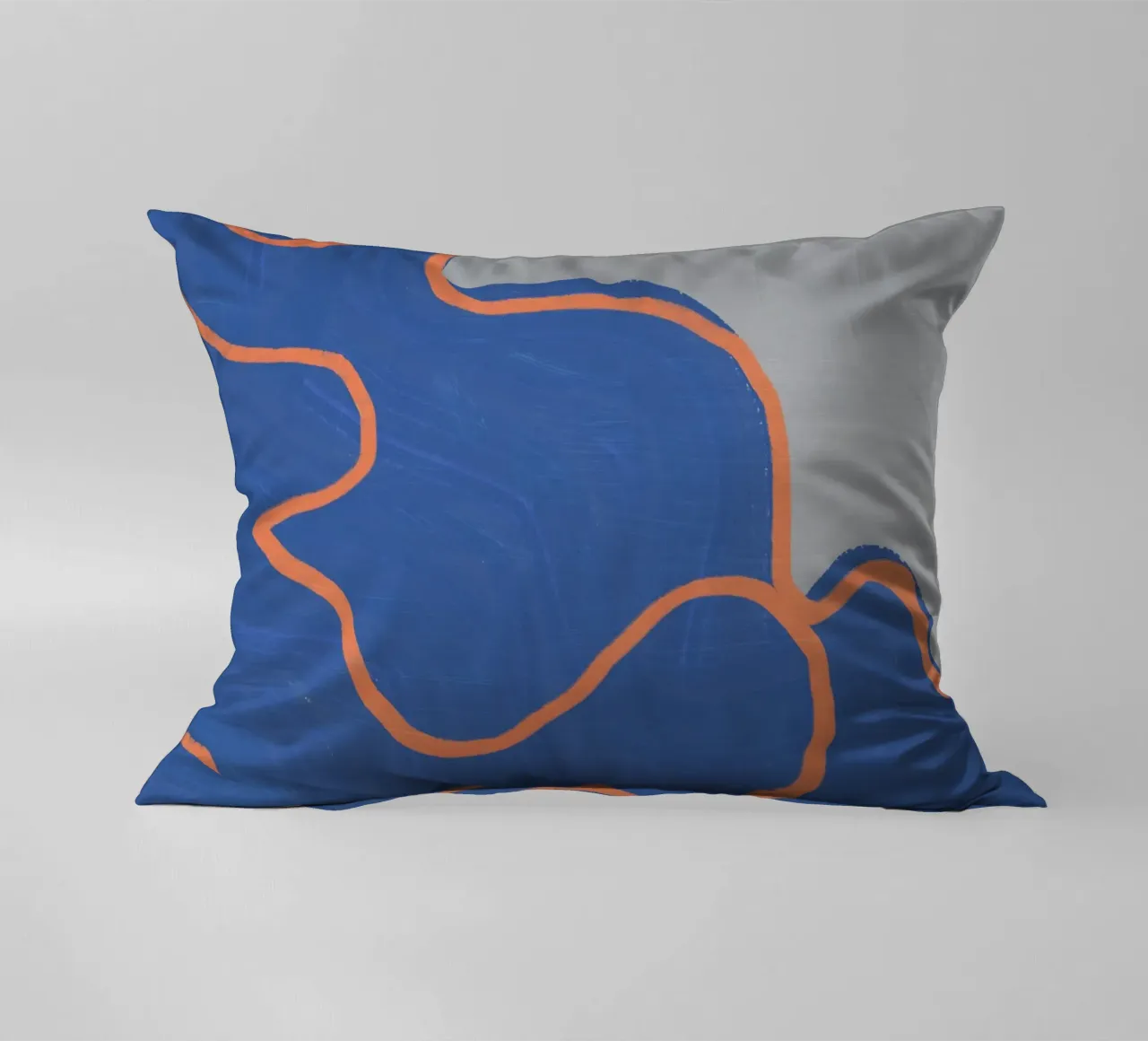 Grande astratto - Flusso di colore cuscino da Little Dean