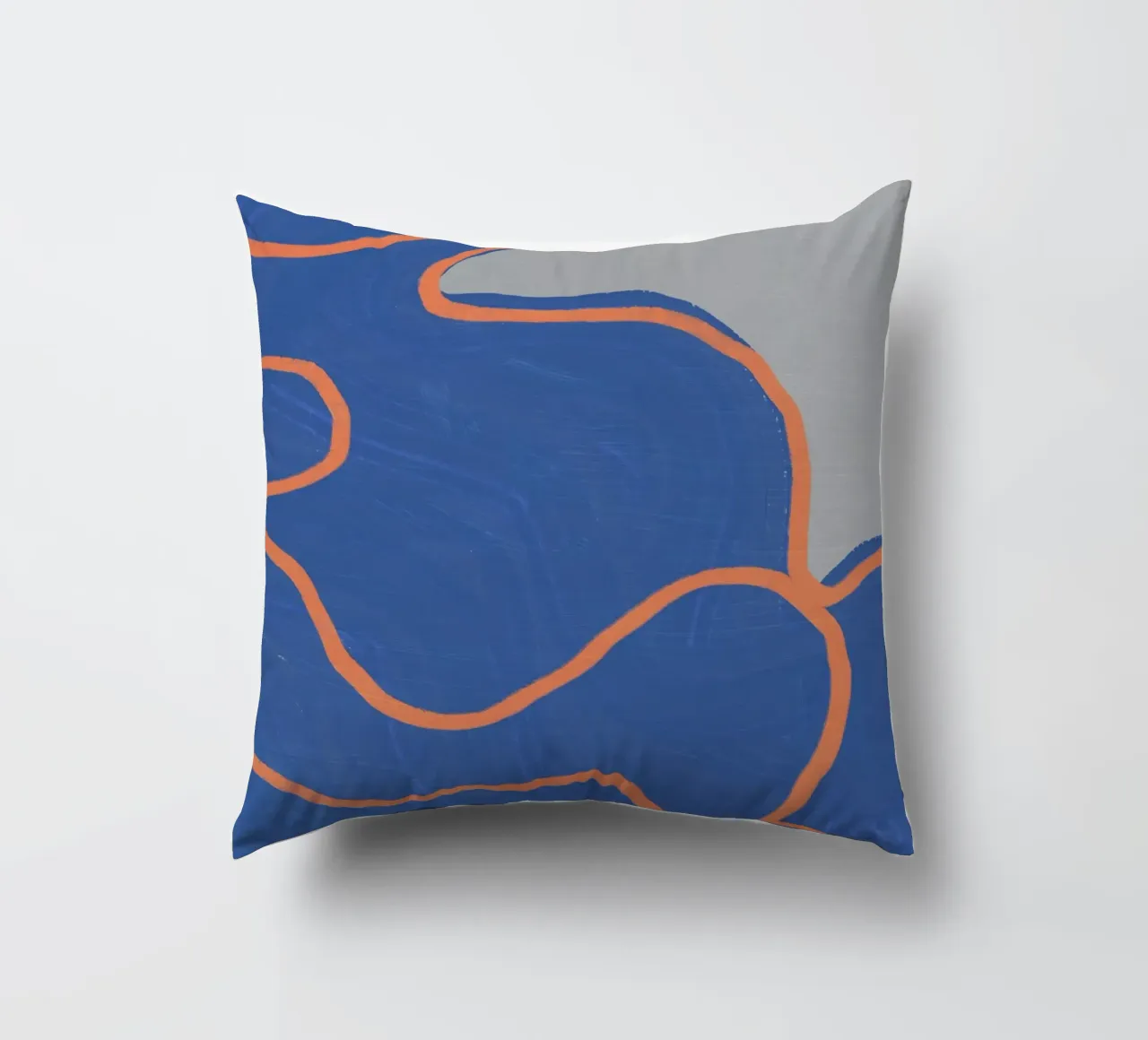 Grande astratto - Flusso di colore cuscino da Little Dean