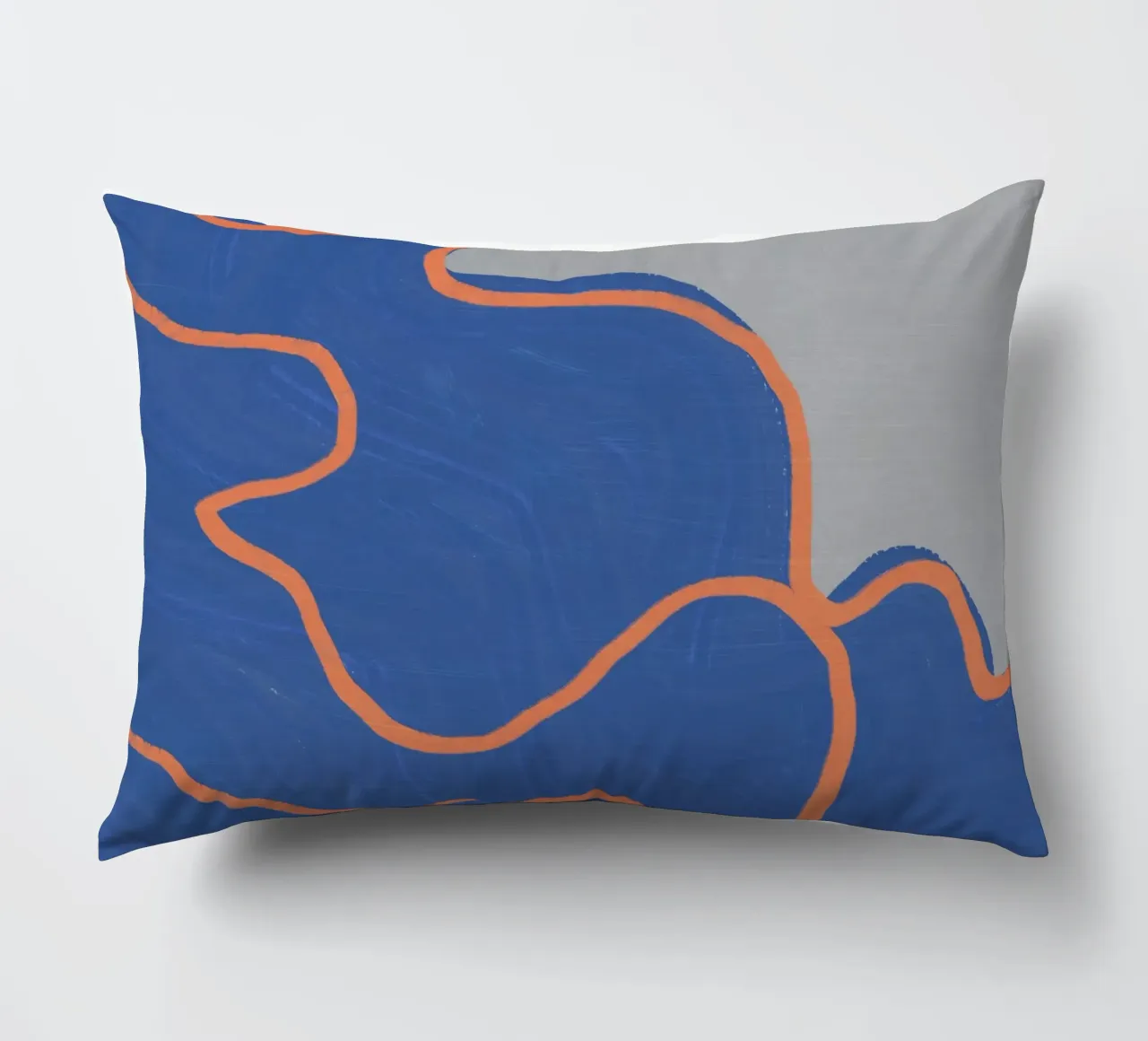 Grande astratto - Flusso di colore cuscino da Little Dean