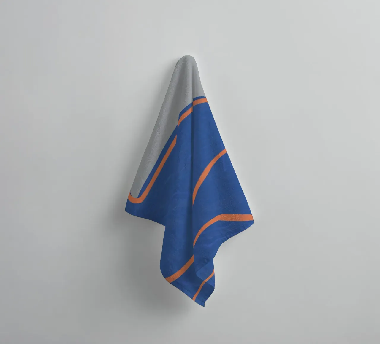 Large abstract - Color flow towel by Little Dean