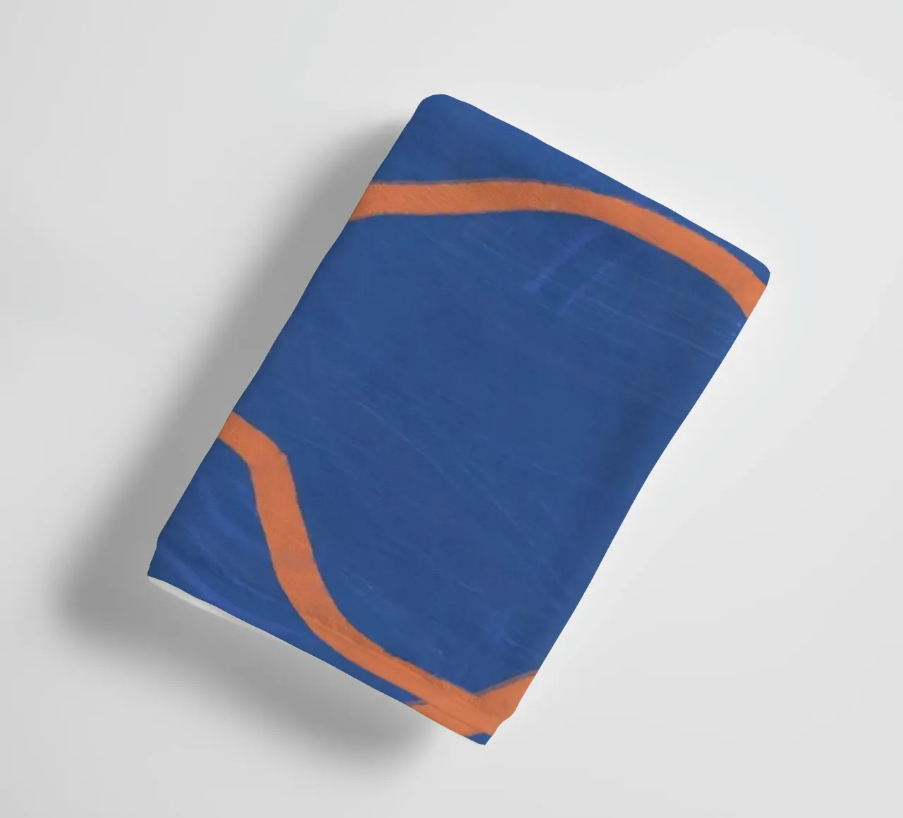 Large abstract - Color flow towel by Little Dean