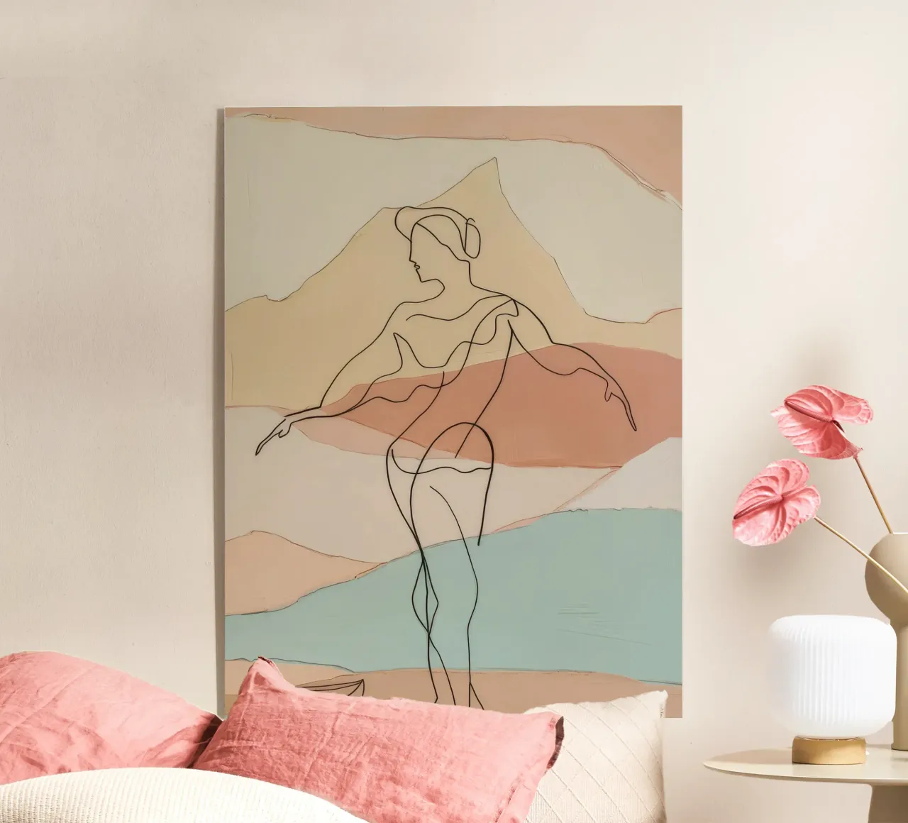 Silhouette aggraziata plexiglass da Crimson Whisper