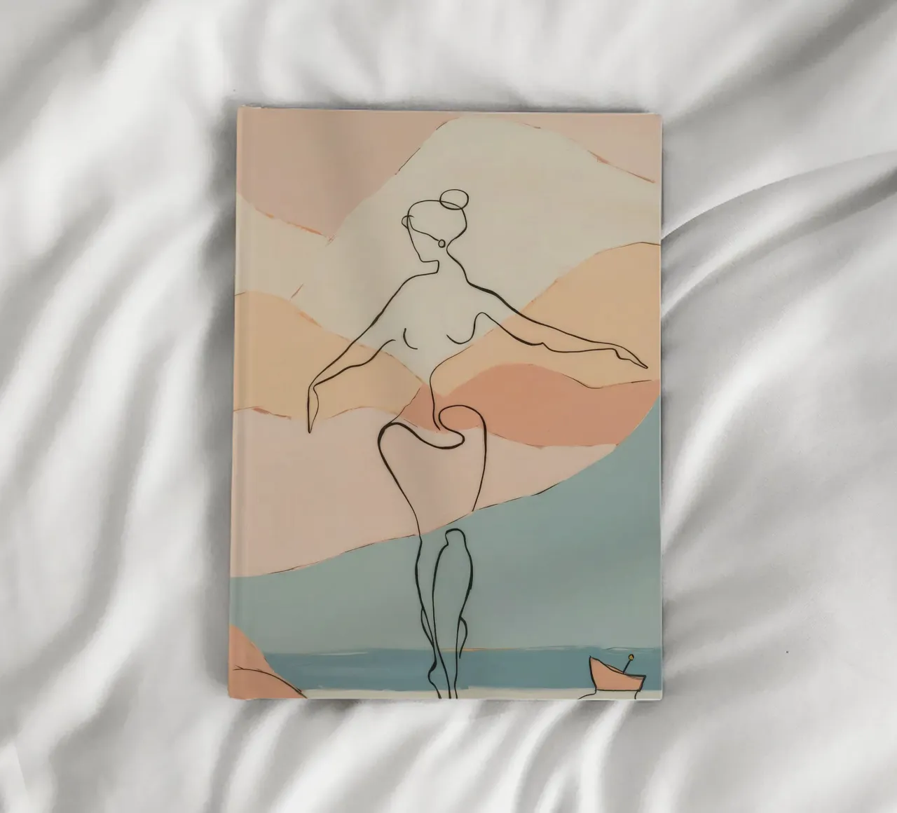 L'élégance d'une danse posée carnet de notes de Crimson Whisper