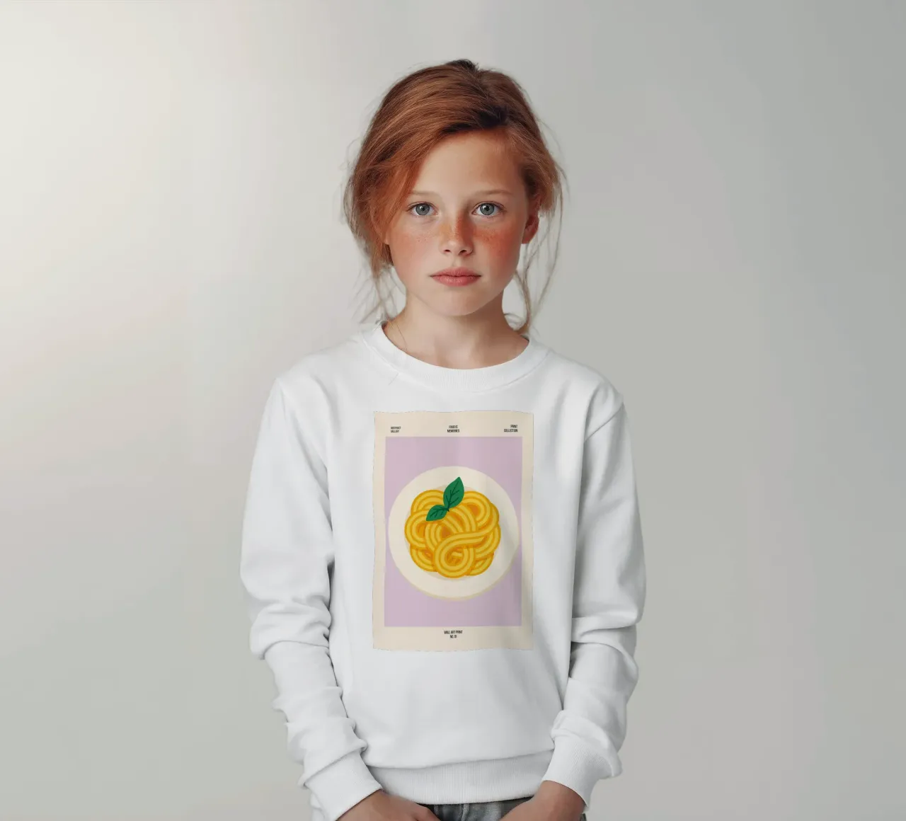 Spaghetti Memories – No. 01 felpa bambino da Studio Mooodz