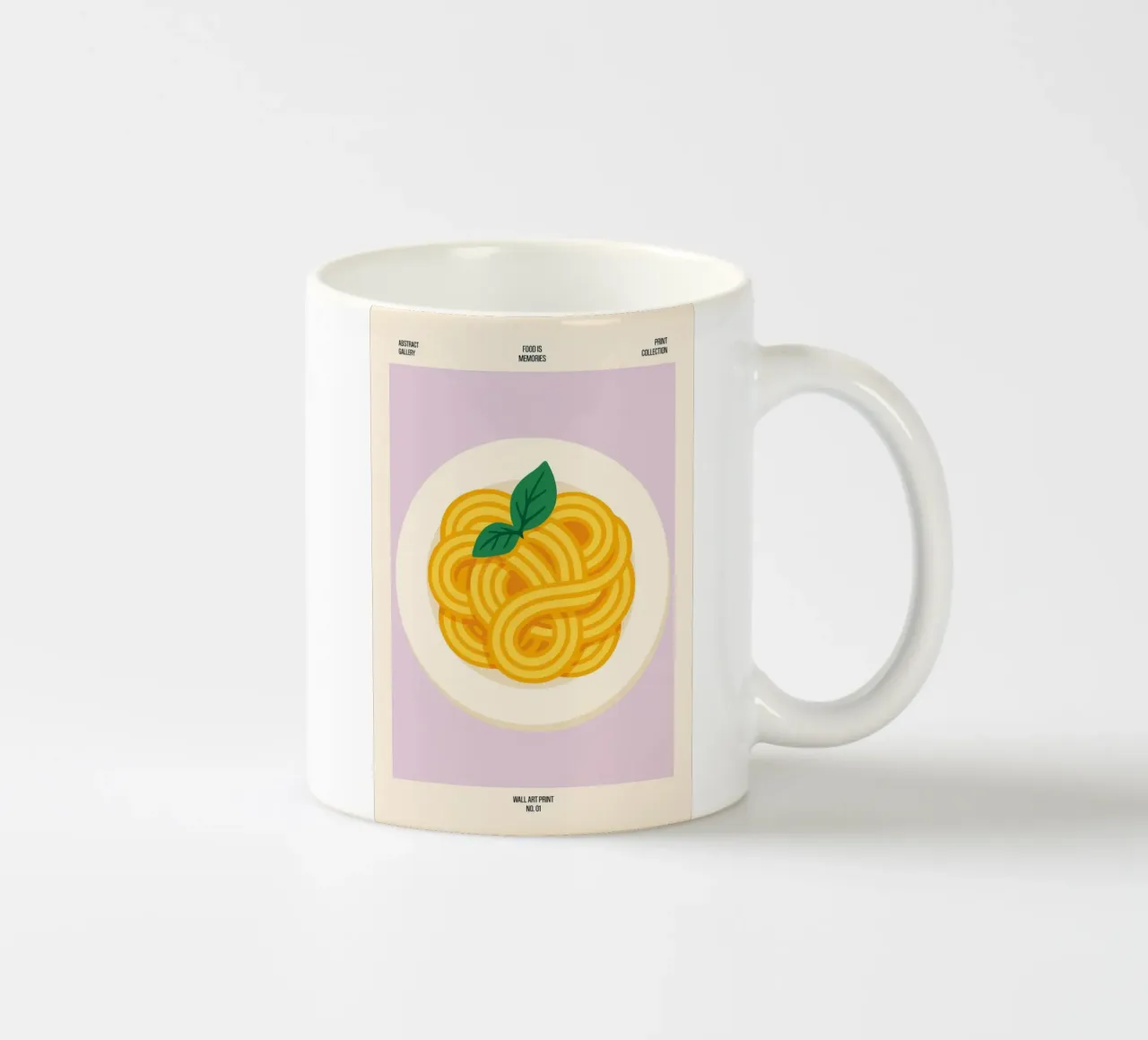 Spaghetti Memories – No. 01 tazza in ceramica da Studio Mooodz