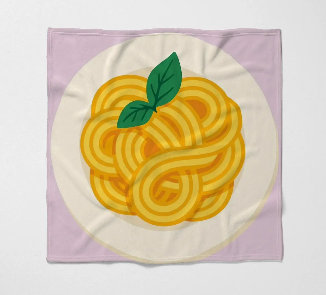 Spaghetti Memories – No. 01 coperta in pile da Studio Mooodz