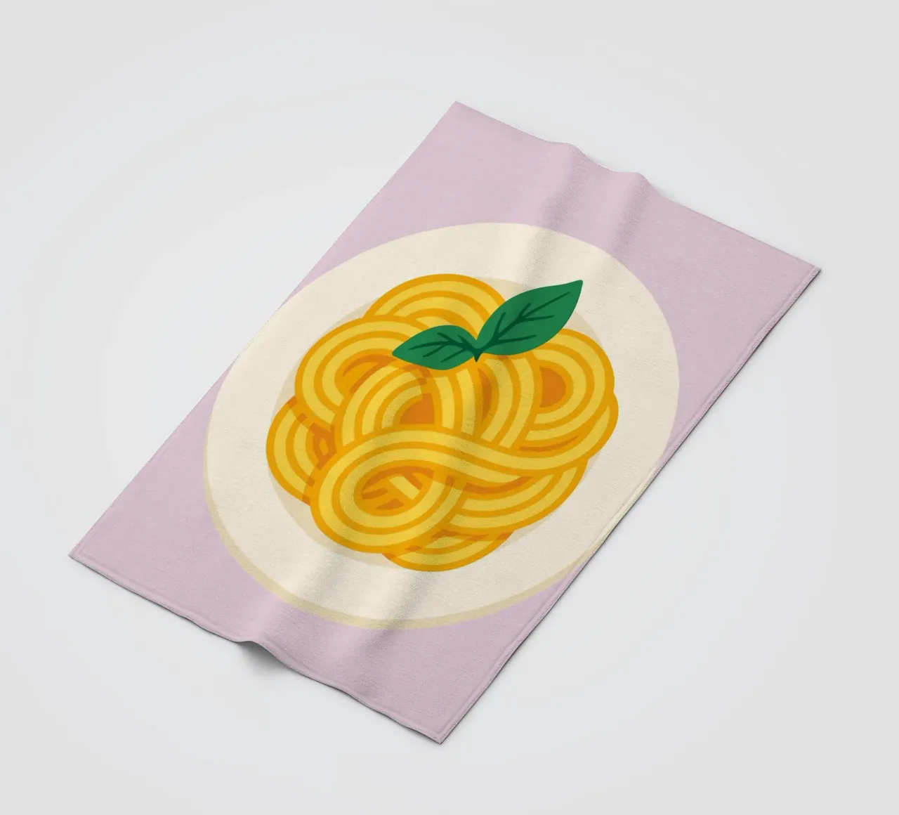 Spaghetti Memories – No. 01 coperta in pile da Studio Mooodz