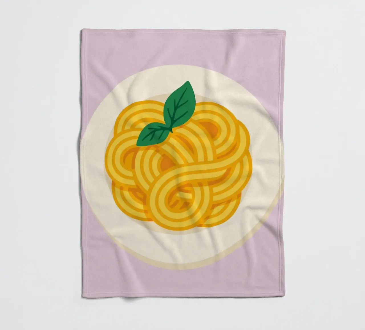 Spaghetti Memories – No. 01 coperta in pile da Studio Mooodz
