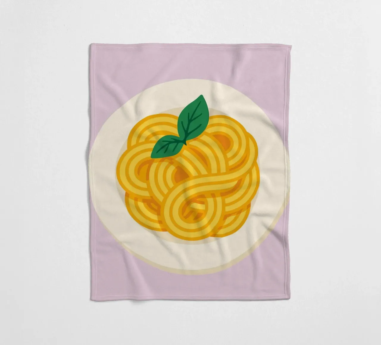 Spaghetti Memories – No. 01 coperta in pile da Studio Mooodz