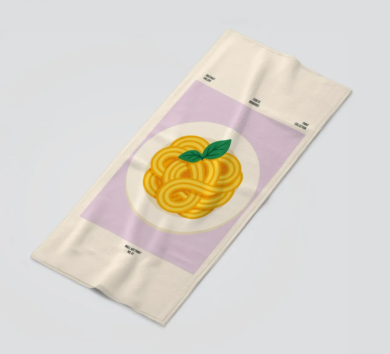Spaghetti Memories – No. 01 telo mare da Studio Mooodz