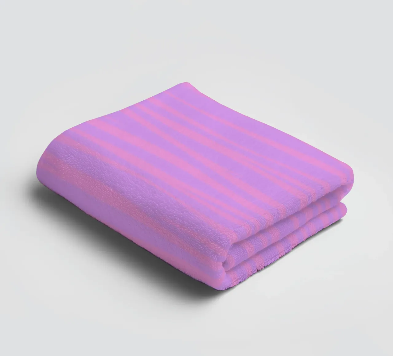 Zebra Print Lavender Sunset towel by SilverPegasus