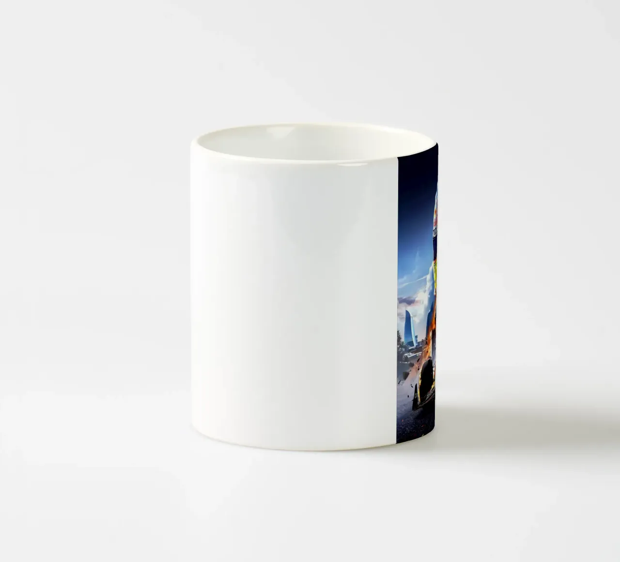 Sergio Perez tazza in ceramica da Agus Creative