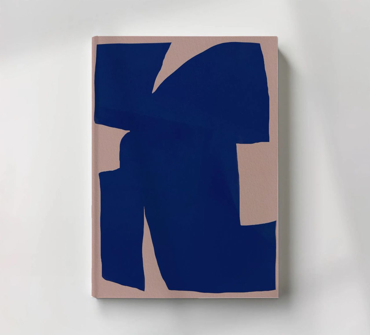 Large minimal shape abstract notebook by Little Dean
