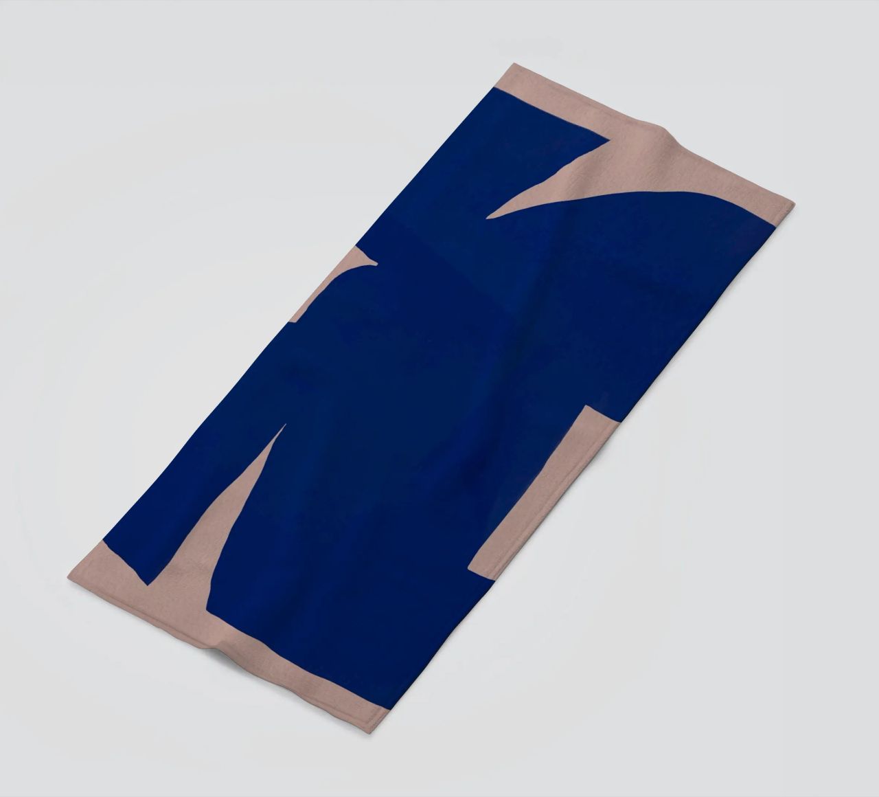 Grande forma minimale astratta telo mare da Little Dean