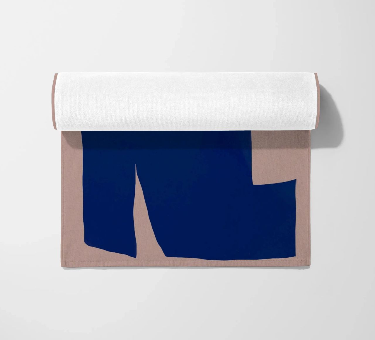 Grande forma minimale astratta telo mare da Little Dean
