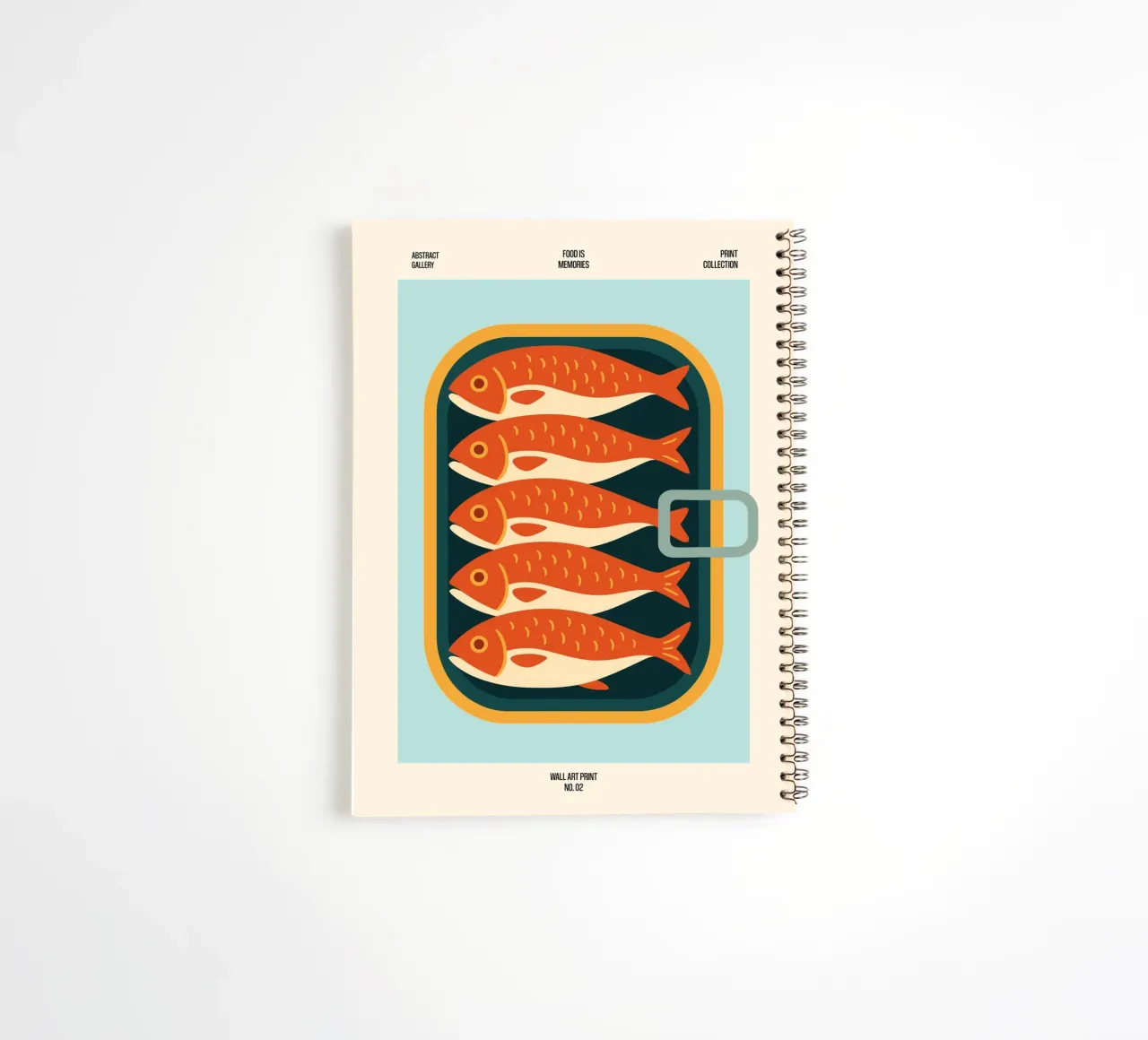 Packed Memories – No. 02 spiral notebook by Studio Mooodz