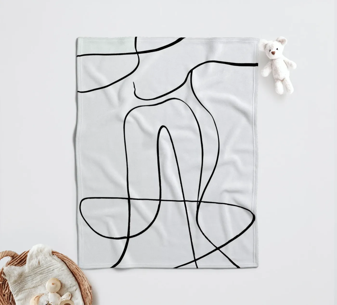 Icon fleecedeken van Graphite