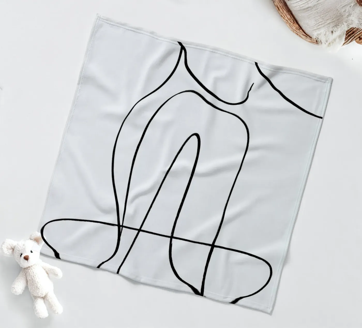 Icon fleecedeken van Graphite