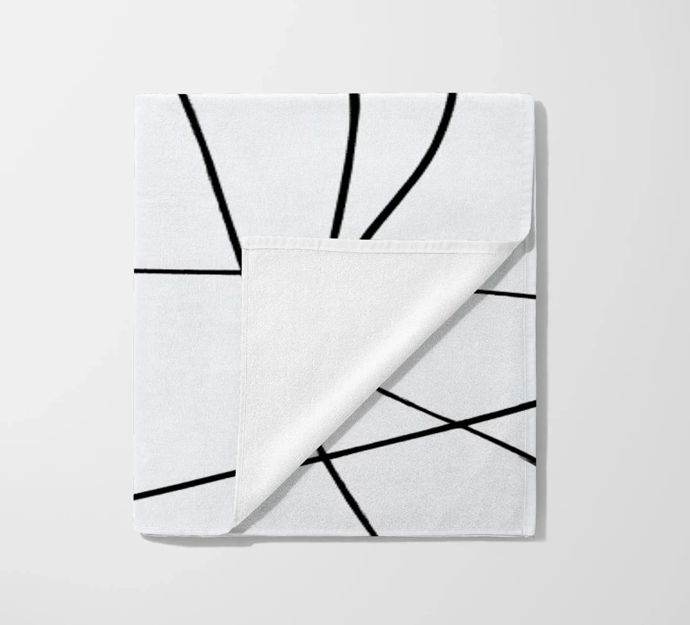 Icon strandhanddoek van Graphite