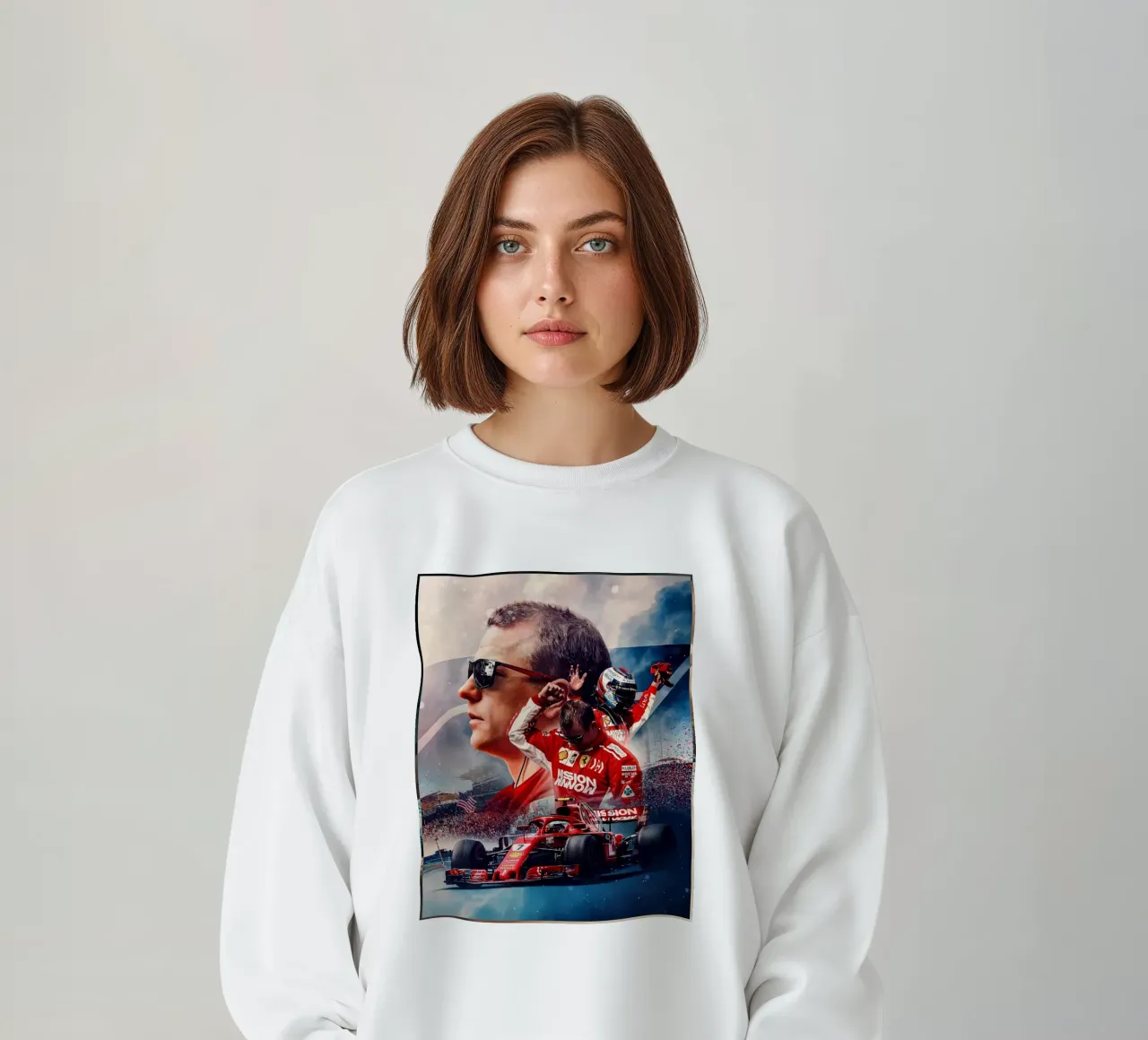 Kimi Räikkönen felpa da Agus Creative