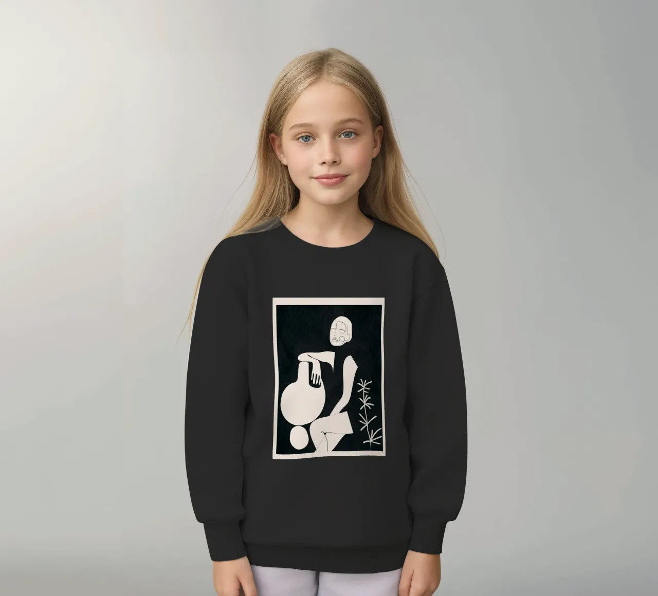 Composed Line Moment 08 felpa bambino da Nadjaa