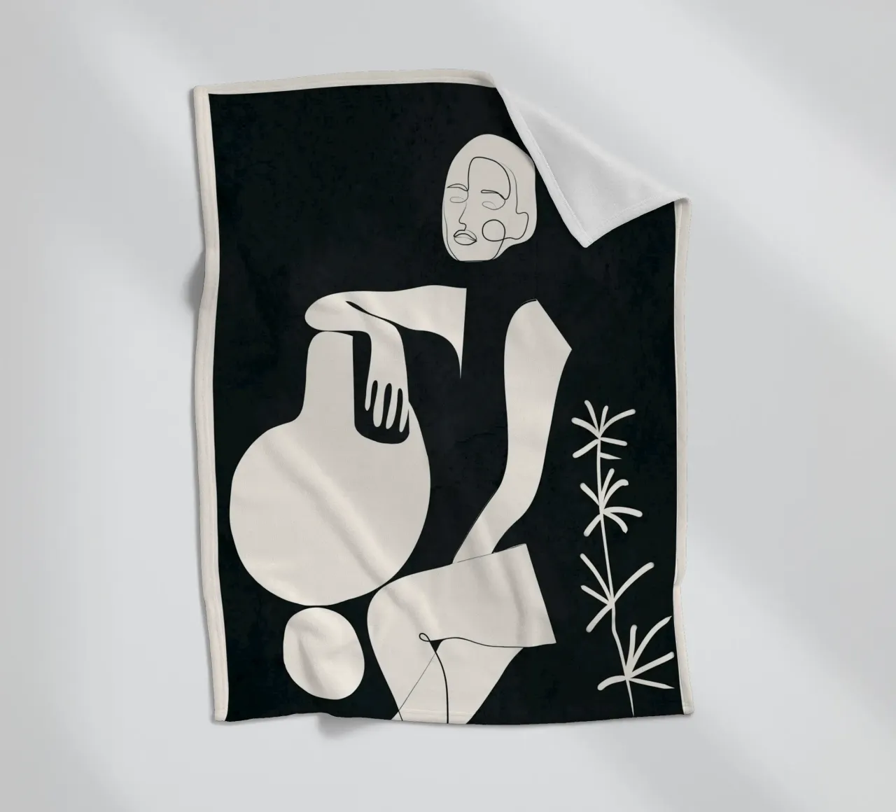 Composed Line Moment 08 coperta in pile da Nadjaa