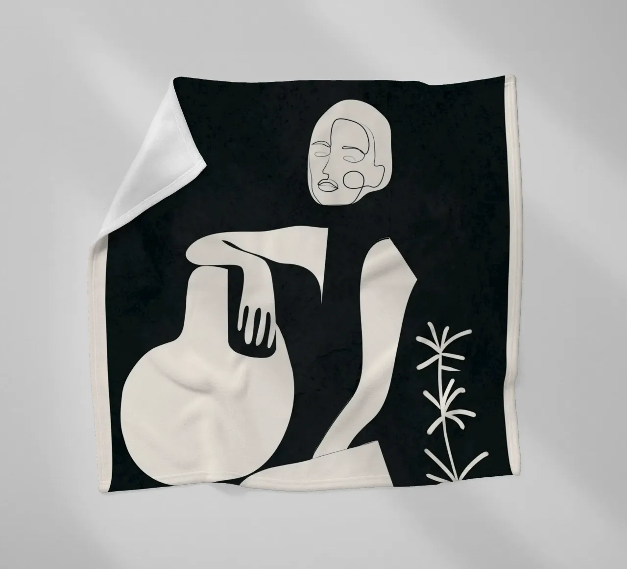 Composed Line Moment 08 coperta in pile da Nadjaa