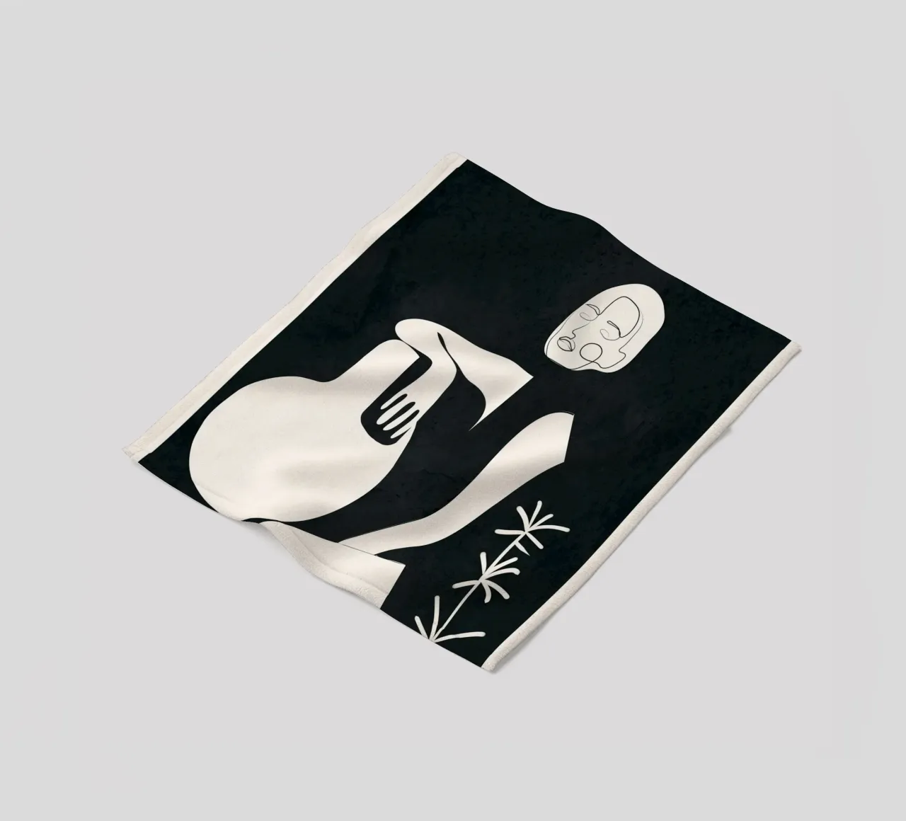 Composed Line Moment 08 coperta in pile da Nadjaa