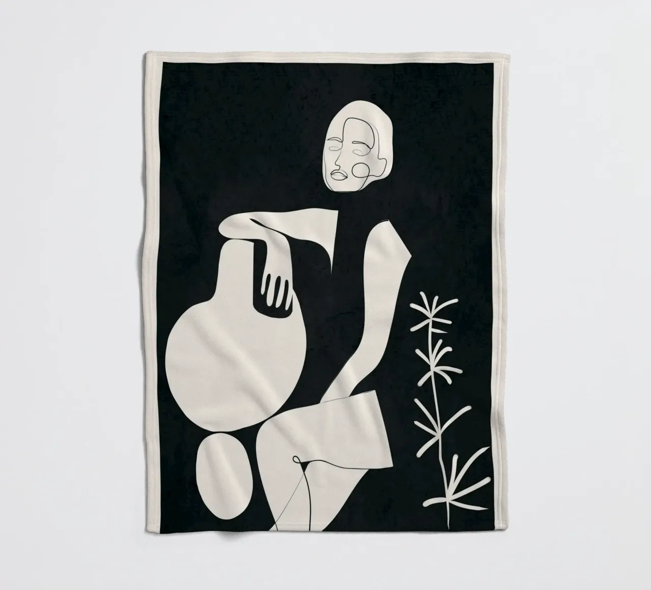 Composed Line Moment 08 coperta in pile da Nadjaa