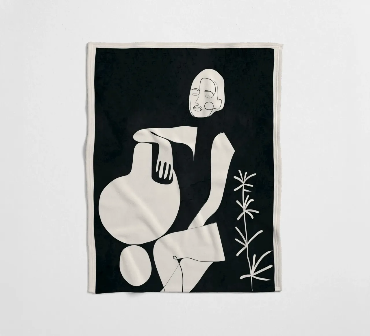 Composed Line Moment 08 coperta in pile da Nadjaa