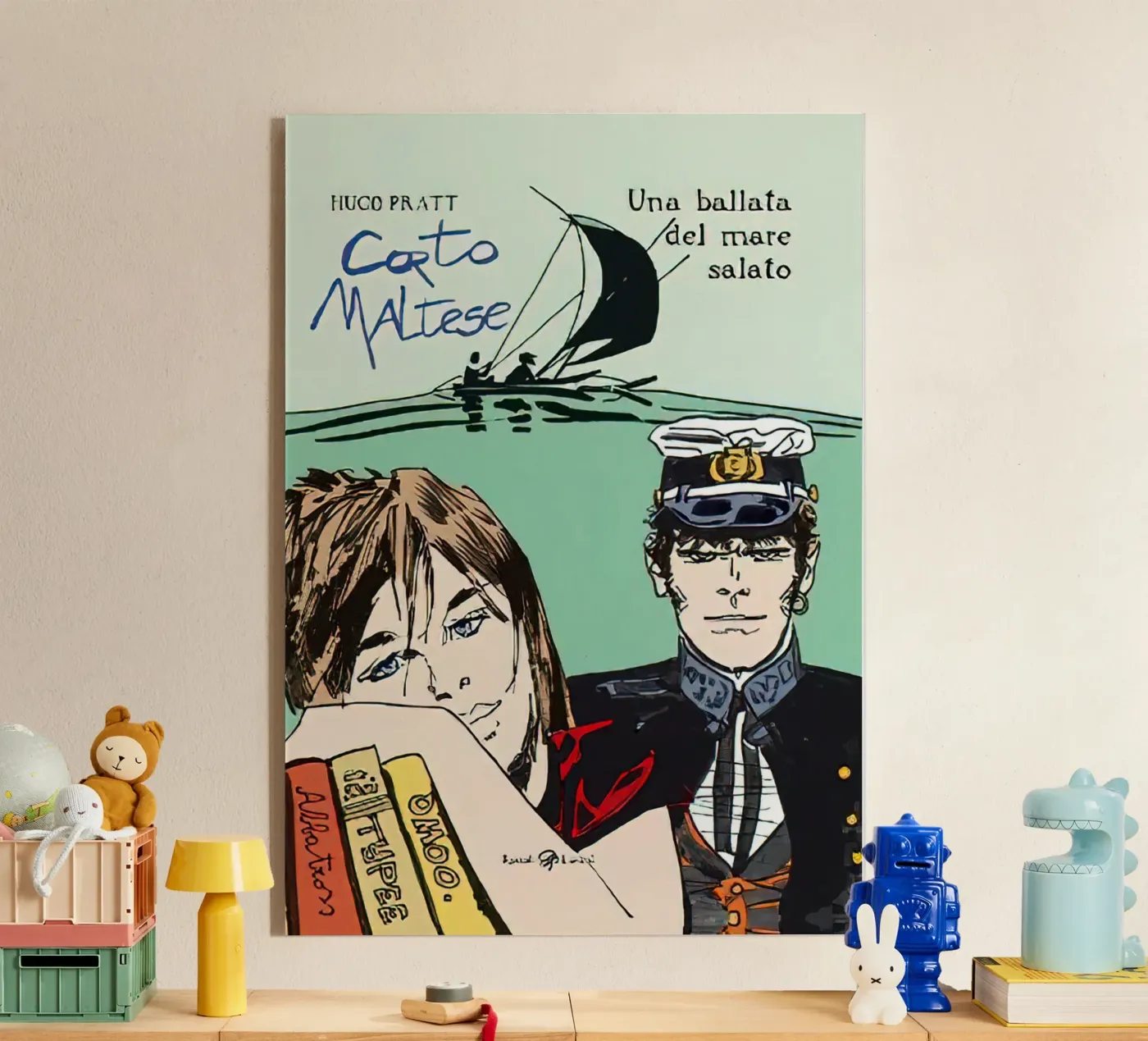 Maltese Comics plexiglass da MIa_Dispath