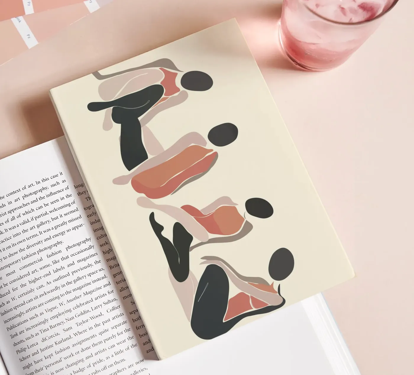 Woman Forms notebook by Nadjaa