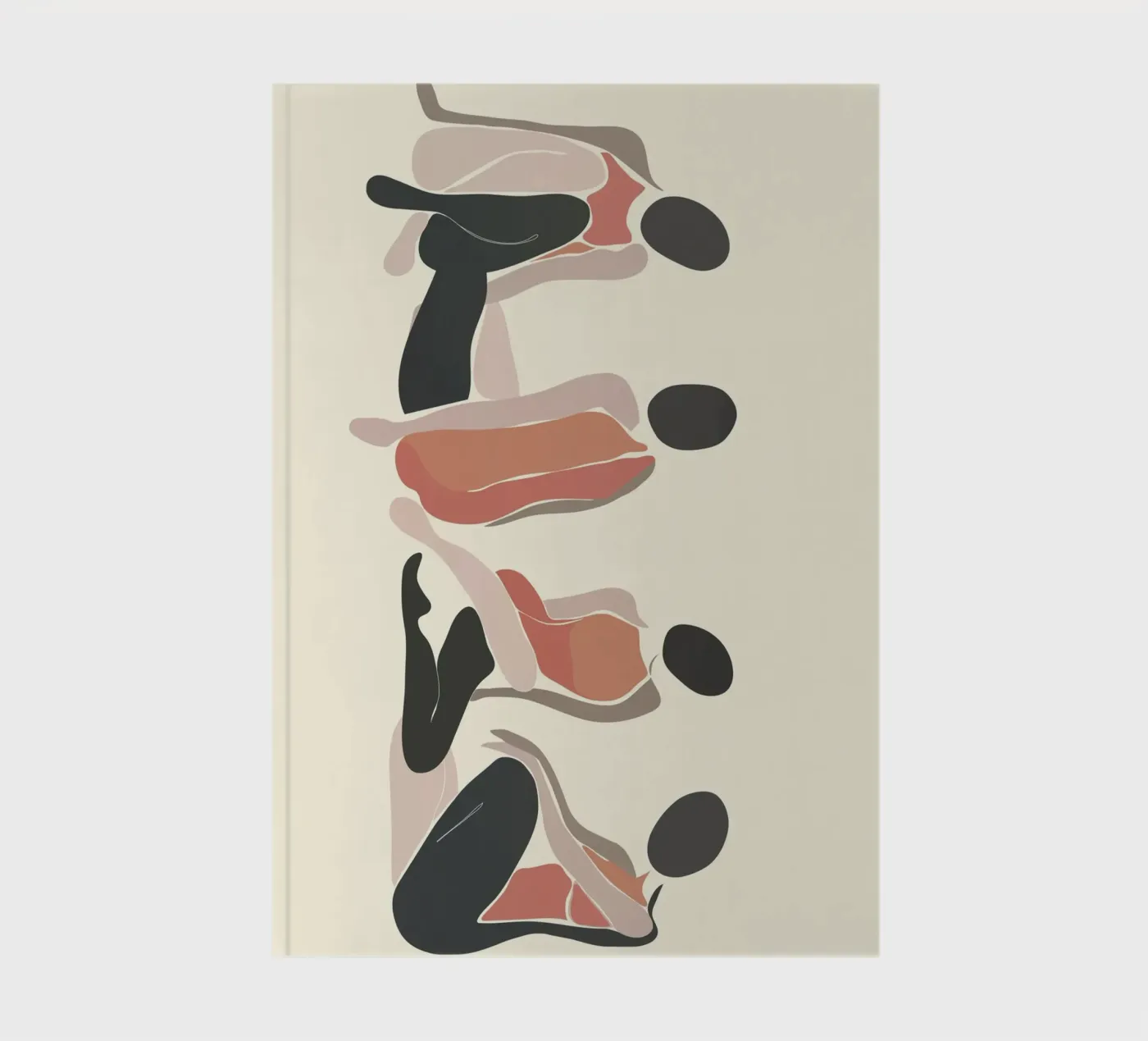 Woman Forms notebook by Nadjaa